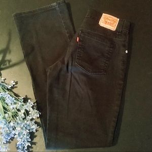Levi’s 550 relaxed boot cut Black Jeans 6L NEW